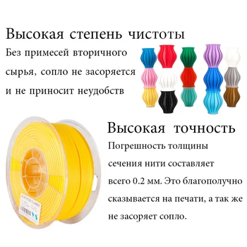 YouSu pavedienu plastmasas FLEX/NEILONS/GURNI/PETG/ABS/TABS/TAA/PLUS/3D printeri, creality ender-3/pro/v2/anycubic/no Krievijas