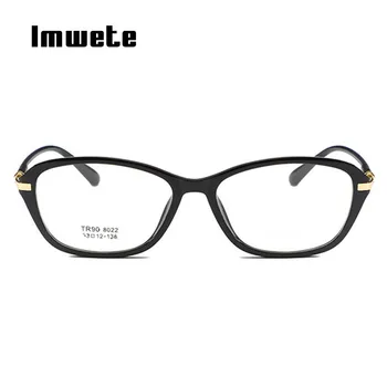 Imwete Retro Brilles, Ietvari Sievietes Vīrieši TR90 Metāla Briļļu Vintage Vīrietis Sieviete Tuvredzība, Optiskās Brilles Rāmji Datoru Brilles