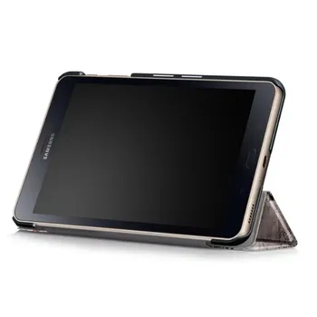 Case For Samsung Galaxy Tab 8.0 SM-T380 T385 2017 8.0 collu Segtu Būtiska Modes Tablete PU Ādas T380 T385 Stāvēt Shell