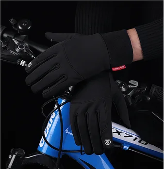 XiaoMi mijia silts pretvēja cimdi touch screen ūdens atbaidīšanas neslīdoša nodilumizturīga velosipēdu izjādes slēpošanas sporta cimdi