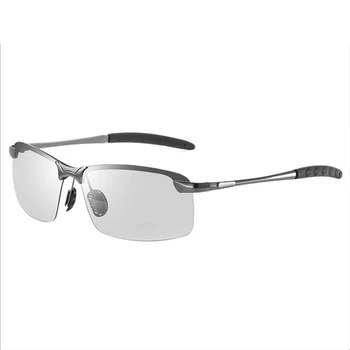 Vīriešu Braukšanas Nakts Redzamības Brilles Photochromic Saulesbrilles Dzeltena Polarizētās Lēcas UV400 Braukšanas Brilles Autovadītājiem, Sporta Vīrieši Wome