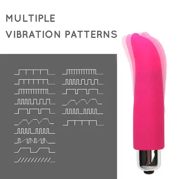 16 Ātrumiem Mini Bullet Vibrators Seksa Rotaļlietas Sievietēm G Spot Klitora Stimulators Silikona Vibrējošais Ola Pieaugušo Masturbācija Massagers