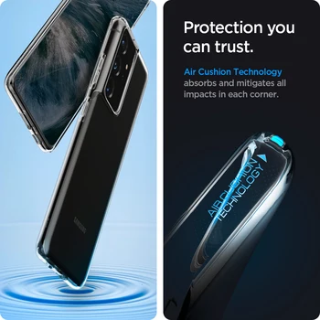 Spigen Šķidro Kristālu Case for Samsung Galaxy S21 Ultra (6.8