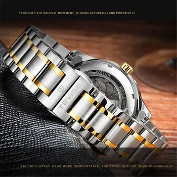 TEVISE 2020. gadam Automātiskā Vecuma Vīriešiem Seiko Luksusa Zīmolu Tourbillon Sporta rokas Pulkstenis Vīriešu Diver Watch Pulkstenis Rokas Mehāniskās Watche