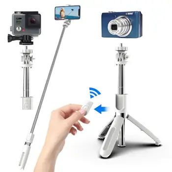Portatīvo Salokāmo Mobilo Telefonu Pagarināt Bezvadu Bluetooth Selfie Nūju Statīvs Turētājs Ar Tālvadības Pulti, Mobilo Telefonu/Kameru
