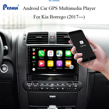 Auto DVD Kia Borrego (2017---) Auto Radio Multimediju Video Atskaņotājs Navigācija GPS Android10.0 Double Din