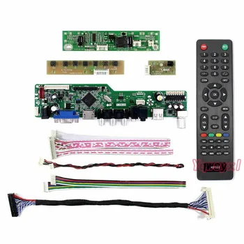 Yqwsyxl Komplekts M215HW03 V. 1 V1 M215HW03 V. 2 V2 TV+HDMI+VGA+AV+USB LCD LED ekrānu Kontrollera Draiveri Valde