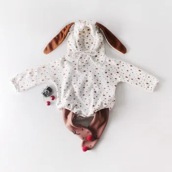 Baby Girl Romper Pavasara Rudens Jaundzimušo Bērnu Drēbes Meitenēm Ar Garām Piedurknēm Bērniem Zēni Jumpsuit Bērnu, Meiteņu Apģērbs, Apģērbu