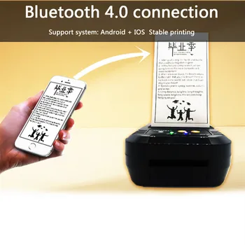 GOOJPRT 80mm Papīra Portatīvo Bezvadu Bluetooth Saņemšanas termoprinteri Android un iOS