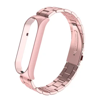 Par Xiaomi Mi Grupa 5 Siksna, Metāla Aproces, Nerūsējošā Tērauda Aproci, Mi grupa 5 Siksna Armband Accessoriess Garīgās Watchband