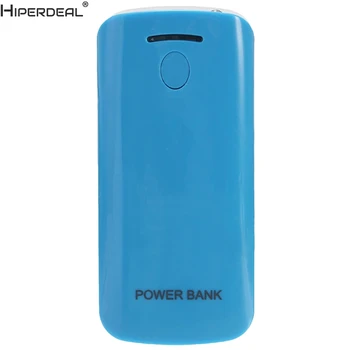 HIPERDEAL Ārējo Akumulatoru Šūnu Power Bank 18650 Akumulatoru Lādētājs DIY 2*18650 Akumulatora enerģiju Bankas Lādētājs Kaste iPhone