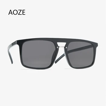 AOZE Jaunu 2020. Gadam Luksusa retro tendences liels rāmis dāmas saulesbrilles zīmola dizaina vīriešu āra braukšanas saulesbrilles Oculos De Sol UV400