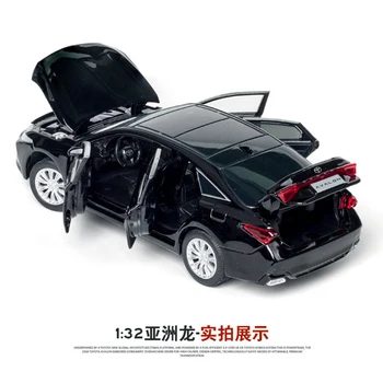 KIDAMI Simulācijas sakausējuma auto modelis 1:32 Toyota Āzijas Pūķis seši-durvju auto modelis Lējumiem, skaņas un gaismas rotaļu auto Transportlīdzekļu Zēns Dāvanu