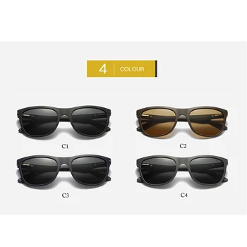 Acme Pro Saulesbrilles, Vīriešu un Sieviešu Braukšanas Vīriešu Polarizētas Saules Brilles Vintage TR90 Rāmis Vīriešu Briļļu Oculos Gafas UV400 PA1119
