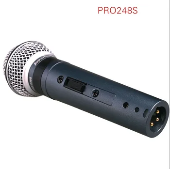 Superlux PRO248S vokālā dinamiskais rokas mikrofons piemērots uzstāšanos
