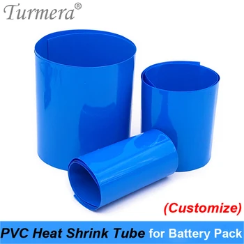 Akumulatora Wrap Heat Shrinkable Caurule PVC Plēves Caurule 35mm uz 210mm par 18650 26650 32700 Litija Baterija Pielāgot Turmera