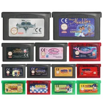 32 Bitu Video Spēļu Kārtridžu Konsoli Kartes Spyro/Skaņas Sērijas US/EU Versiju Nintendo GBA