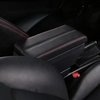 Par Suzuki Swift elkoņbalsti lodziņā centrālā saturu kārbas iekšpusē Roku balsti Uzglabāšanas auto-stils aksesuāri daļa ar USB interfeisu