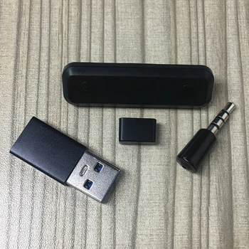 Bezvadu Bluetooth Adapteris, USB Raidītājs Balss Frekvenču Austiņas Uztvērējs ar 3,5 mm mikrofona spraudnis Nintend Slēdzis PS4 PC