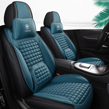 Pilns Pārklājums Eko-ādas auto sēdekļu pārvalki PU Ādas Automašīnu Sēdekļu Pārvalki Infiniti q30 q50 q60g kupeja q70 g25 g35 g37
