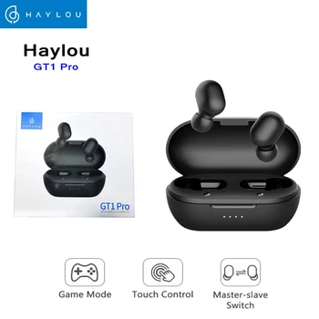 Sākotnējā Haylou GT1 Pro TWS Bluetooth Austiņas Haylou GT1 Stereo Bezvadu Austiņas, divu Mikrofonu Trokšņu Samazināšanas Funkciju Touch
