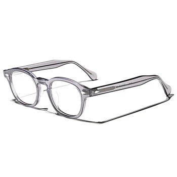 Modes Johnny Depp Stila acetāts brilles rāmis cilvēks Optisko recepti lasot tuvredzība sieviete brilles Oculos De Grau