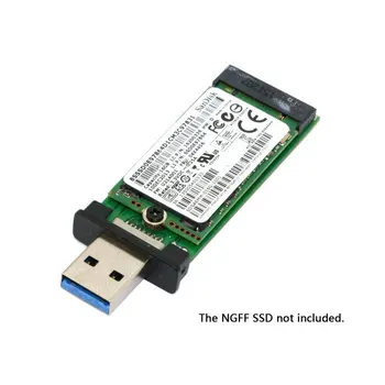 USB 3.0 M. 2 NGFF SSD Mobilo Cietā Diska Kaste Adaptera Karti Ārējā Kamerā Gadījumā m2 SATA SSD USB 3.1 2230/2242