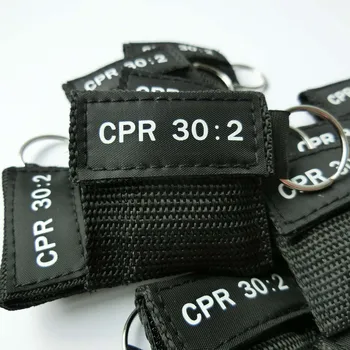 Vairumtirdzniecības 100 gab CPR Resuscitator Maska Keychain Atslēgu Gredzens Avārijas Sejas aizsargu Glābšanas pirmās palīdzības komplekti