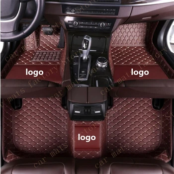Automašīnas Grīdas Paklāji Ford Fusion Mondeo 2013 2016 Pielāgota Auto Ādas Paklāji Paklāji interjera Aksesuāri stils