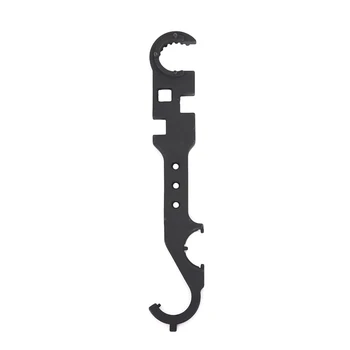 Medību Taktiskās Uzgriežņu atslēgas Black AR15 M16 M4 Bruņas Uzgriežņu atslēgu Komplekts Barelu Riekstu Āra Šauteni, Pistoli Piederumi Āra Medības