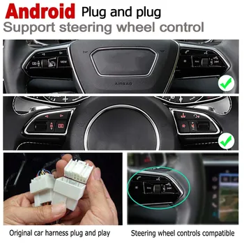 Par Mecerdes Benz GLK X204 2008~NTG Android Auto Spēlētājs Oriģinālu Stilu HD Ekrānu, Radio, Bluetooth, Gps navigācijas Kartes Wifi