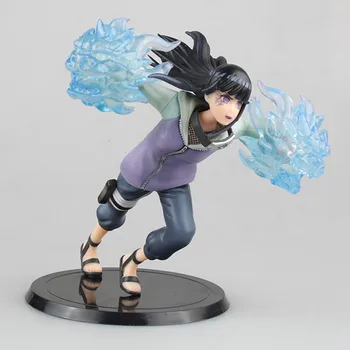 Anime Naruto Maigi Solis Dvīņu, Lauvas Dūri Hinata Hyuga PVC Rīcības Attēls Rotaļlietu Kolekciju Modelis Figurals Dāvanu