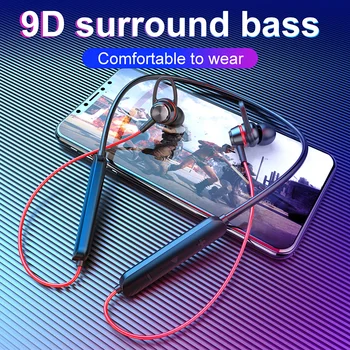 BT68 Bezvadu Bluetooth 5.0 Uzlādējams Austiņas HiFi Augstas Frekvences Tehnoloģiju Smago Bass Sporta Austiņas Ar Mikrofonu