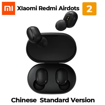2020 Jaunu Oriģinālu Xiaomi Redmi Airdots 2 TWS Austiņas Bezvadu bluetooth 5.0 Stereo Austiņas Trokšņu Samazināšanas Mic Balss Vadība