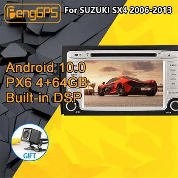 Par SUZUKI SX4 Android Radio Multimediju 2006 2007 2008 - 2013 GPS Navigācijas vienības Vadītājs Stereo Audio PX6 Auto DVD Atskaņotājs Autoradio