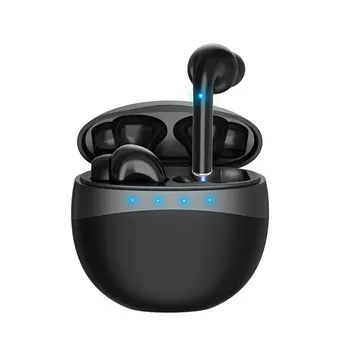 Bluetooth 5.0 Austiņas Bezvadu Brīvroku Bluetooth Uzlādējams Mini Earbuds ar Uzlādes Kaste