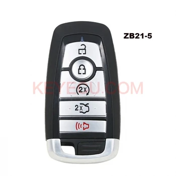 KEYECU KEYDIY Universal 5 Pogas, Smart Key KD-X2 Auto Taustiņu Tālvadības Nomaiņa piemērots Vairāk kā 2000 Modeļu ZB21-5