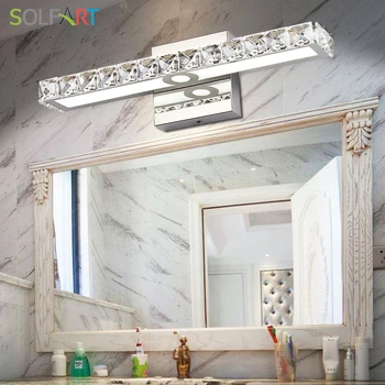 SOLFART lampas sconce vannas istabas sienas gaismas led iedomība gaismas grims ministru kabineta Spoguļa priekšā lampas gaisma vannas istabā, gaismas ķermeņi,