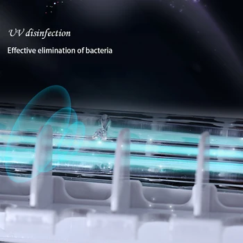 UV Dezinfekcijas Antibacteria zobu Suku Turētājs Automātiskā Zobu pastai, kas Dozatoru Sterilizer Veselības Mājās Vannas istabas Piederumu Komplekts