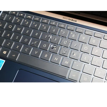 Labi, TPU Klaviatūras korpusi ASUS ZenBook 13 Ultra-Slim Izturīgs UX333 UX333F UX333FA UX333FAC 13.3 Skaidrs Klēpjdatoru Aizsardzības Plēves