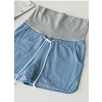 Dzemdību Džinsa Vaļīgas Bikses, Džinsi Plus Izmēru Apģērbu Grūtniecēm Capri Bikses Apģērbu Grūtniecības Un Dzemdību Bikses