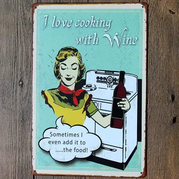Šodien Izvēlne Cepšanas Alva Zīmes Metāla plākšņu Sienas Bārs Home Art Virtuves Dekori Vintage Dzelzs Plakātu Cuadros DU-5218