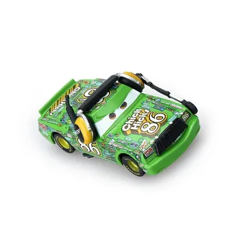Disney Pixar Bērnu Rotaļu Automašīnas 3 Mini Mcqueen Jackson Vētra Cruz Mater Mac Ungle Truck 1:55 Metāla Automašīnu