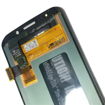 Samsung Galaxy S6 Malas Amoled Displeju, Touch Screen Digitizer Montāža Galaxy S6Edge G925 G925F G925I 5.1