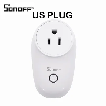 Sonoff S26 WiFi Smart Plug Bezvadu Kontaktligzda Kontaktligzda Smart Home Slēdzis Amazon Alexa, Google Home IFTTT US/UK/AU/ES