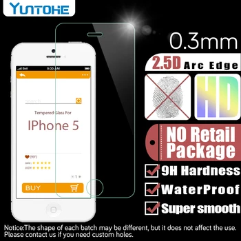 20pcs/daudz Ultra Plānas 0.3 mm Anti-Rūdīts Stikls saplīst iPhone 12 11 pro X Xs Max XR 8 7 6 plus 5 4s Ekrāna Aizsargs Filmu