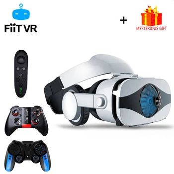 Casque Ķivere 3D VR Brilles Virtuālo Realitāti, Austiņas Viedtālrunis Smart Tālrunis, Aizsargbrilles, Lēcas Lunette Viar Binokļi Video Spēle