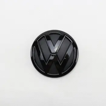 100mm Gloss Black Aizmugurējā Bagāžnieka Vāka Emblēma Žetons Nomaiņa Automašīnas Logo Dekoru Veidošana par Volkswagen Jetta MK6 2011 2012 2013