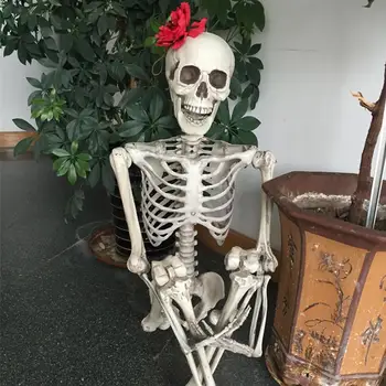 1.7 m Savienota Skelets Puse Halloween Piederumu Puse Skelets Rāmis