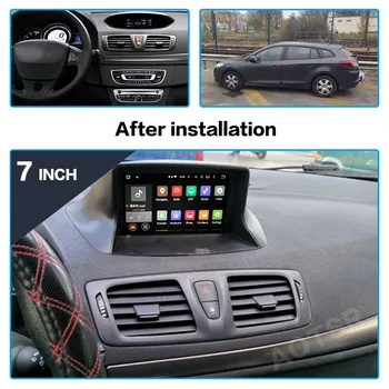 AOTSR Auto Radio Auto Android 10 Renault Megane 3 Fluence 2009. -. Gadam Multimediju Atskaņotājs, Stereo, GPS Navigācija, DSP AutoRadio
